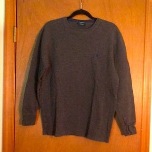 Dark gray Men’s Polo thermal underwear top